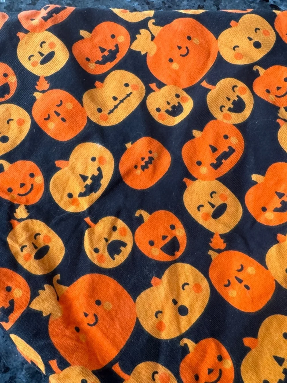 Halloween Pumpkins~ Small New unused  Over-the-Collar Dog/Cat Bandana/Kerchief